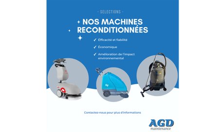 Pourquoi choisir des machines de nettoyage reconditionnées ? - AGD Maintenance